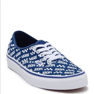 Vans Authentic Repeat Logo Skate Sneakers